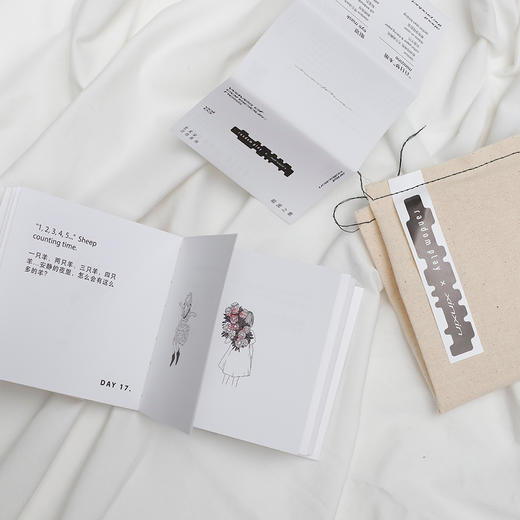 「Random 艺术家合作系列」 百日梦 暗流之歌 minizine 商品图2