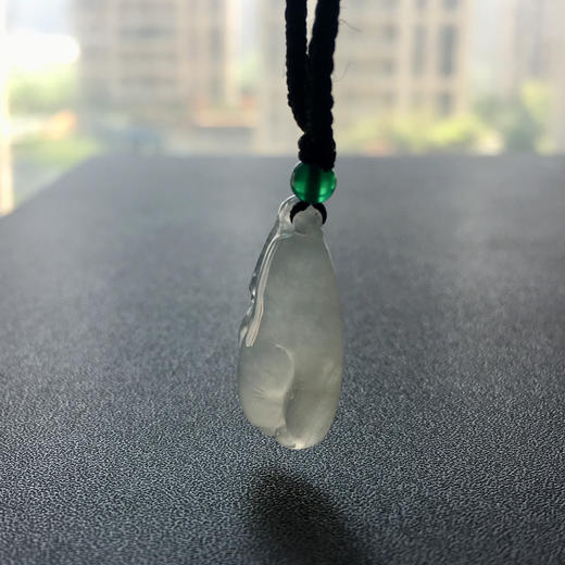 冰种厚庄翡翠佛手瓜福寿 商品图6