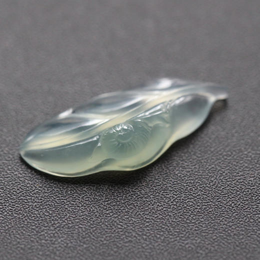 高冰种翡翠叶子蜗牛 商品图3