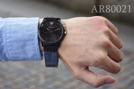 原单双壳套！两种风格，任意切换！   阿玛尼Armani Ar80021
表壳：316L精钢
表镜：强化矿物质玻璃
表带：精钢/进口牛皮 商品图5
