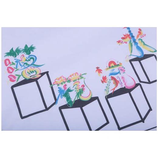 BOUNDLESS 落花流水图案宽松T恤 B191T09 商品图2