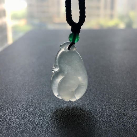 冰种厚庄翡翠佛手瓜福寿 商品图5