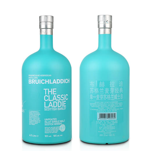 布赫拉迪经典单一麦芽苏格兰威士忌 4.5L大容量 商品图1
