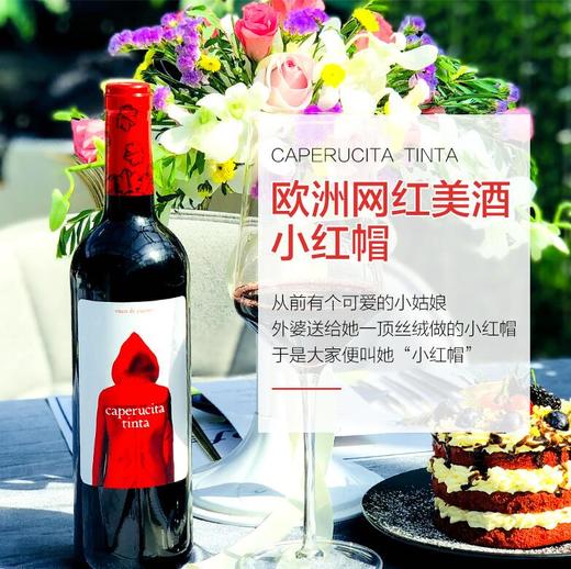 「葡萄酒」小红帽干红葡萄酒 750ml*2
