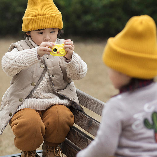 【六一儿童礼物】宝宝拍儿童WiFi相机 仿真迷你猫头鹰卡通照相机 商品图2