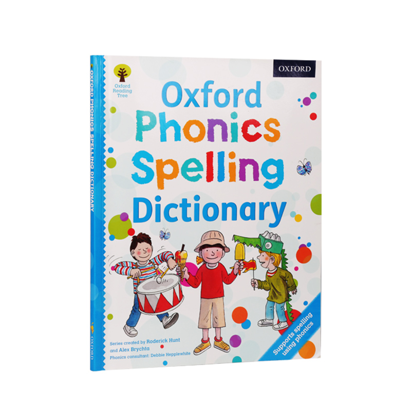 #小彼恩童书 点读版牛津树词典自然拼读教材Oxford Phonics Spelling dictionary英文原版英语分级绘本牛津阅读tree 点读笔配套书