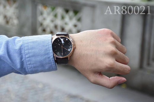 原单双壳套！两种风格，任意切换！   阿玛尼Armani Ar80021
表壳：316L精钢
表镜：强化矿物质玻璃
表带：精钢/进口牛皮 商品图6