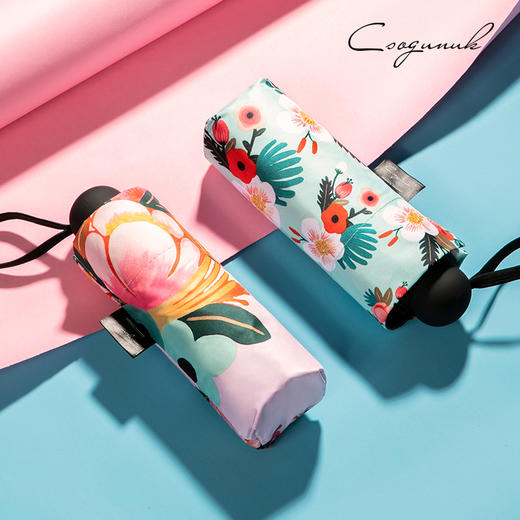 CSOGUNUK加设晴雨防晒伞迷你两用雨伞 商品图1