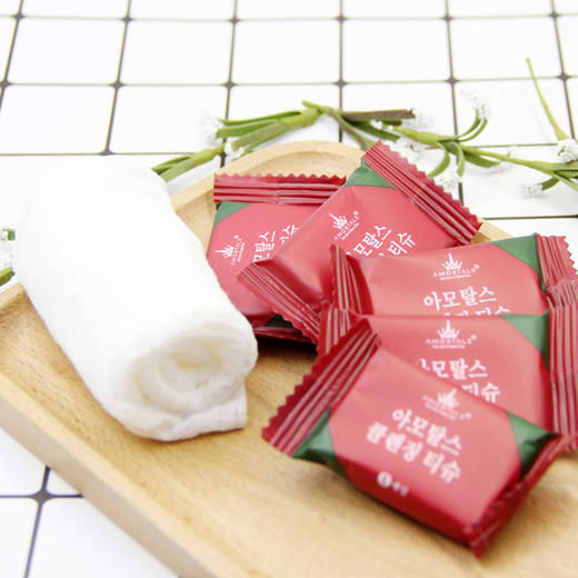 AMORTALS尔木萄压缩毛巾一次性洗脸巾便携式旅行面巾20粒 商品图7