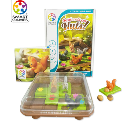 Smart games 疯狂松鼠 儿童益智桌游逻辑思维 6+ 商品图0