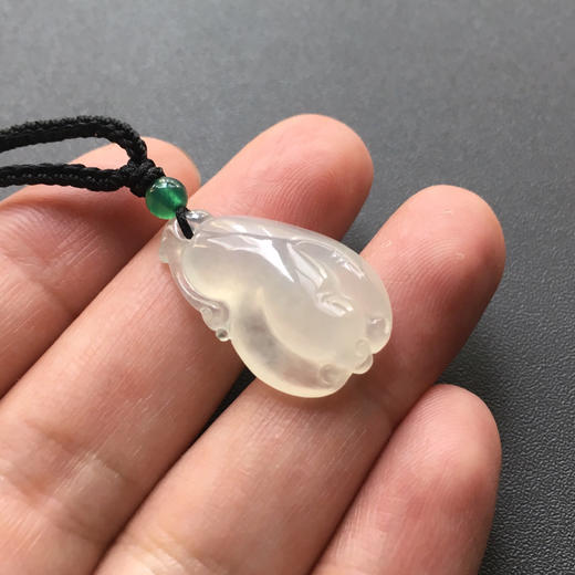 冰种厚庄翡翠佛手瓜福寿 商品图4