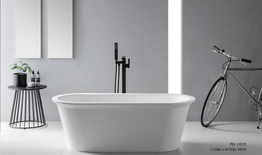 PG铝质石浴缸 卷边椭圆形浴缸 商品图0
