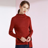 VIMAGE纬漫纪品牌女装秋款高领粗针高腰宽松毛针织衫女长袖V801411 商品缩略图2