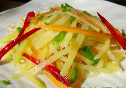 酸辣土豆丝+米饭 商品图0