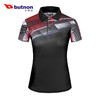 9114巴特侬 butnon 运动t恤排汗透气速干短袖运动polo衫翻领有领针织女装羽毛球服团购 商品缩略图9