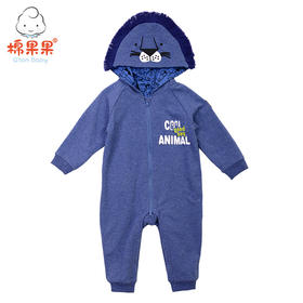 棉果果春秋款男童 对开连体衣连身衣哈衣M112722219067