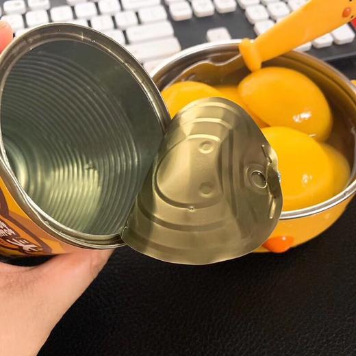 【黄桃罐头】425g*6罐  一级品，鲜嫩多汁、开罐即食 商品图3