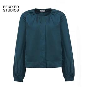 FFIXXED STUDIOS GATHERED BLOUSON SS19-W010 COTTON
