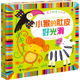 宝宝触摸游戏书·小猴的肚皮好光滑  李一慢、丁香妈妈联袂推荐 0-2岁孩子触觉能力培养精选绘本