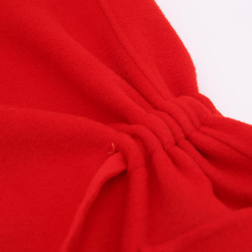 VIMAGE纬漫纪品牌女装冬季系带修身毛呢外套女中长款V1014618 商品图4