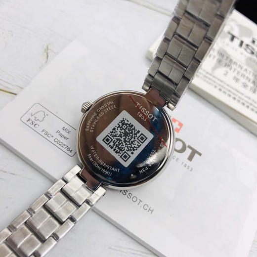 原单品质TISSOT   天梭弗拉明戈系列女士腕表 彩色贝壳面，瑞士ETA石英机芯 商品图7