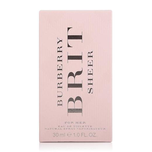 【香港直邮】意大利博柏利BURBERRY 博柏利 红粉恋歌女士淡香水 30毫升 商品图2