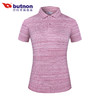 特9104巴特侬 butnon 运动T恤女短袖透气舒适夏季新品针织运动polo衫反领上衣休闲运动服半袖 商品缩略图9
