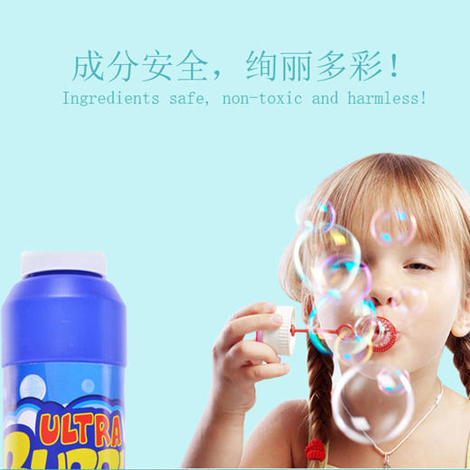 【3岁+】安可堡超级弹跳泡泡+16盎司泡泡水补充液组合装 商品图4