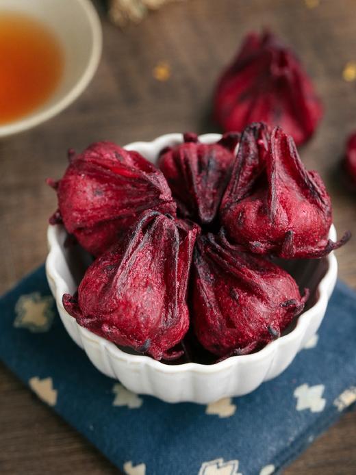 食味的初相 *洛神花脆片35g 低温油浴可以直接当零食吃的洛神花 商品图4