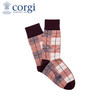 英国CORGI·夏季新款男士英伦格纹袜商务精英袜透气轻薄中筒袜 商品缩略图0