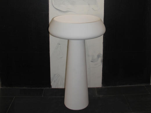 PG铝质石台盆 蘑菇形柱盆 商品图1