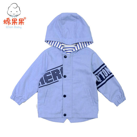 棉果果春秋款男童 连帽长袖外套M112100419105 商品图0