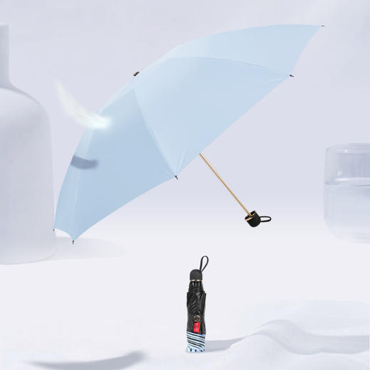 【黑科技面料】新款纳米疏水玲珑伞  滴水不沾 随时收入包包 不会湿的晴雨伞 99%防紫外线 商品图14