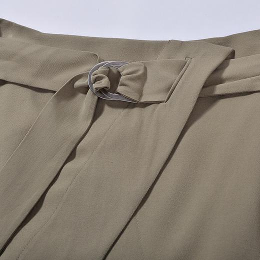 VIMAGE纬漫纪商场同款女装春夏新品系带收腰修身半裙中裙V706312 商品图3