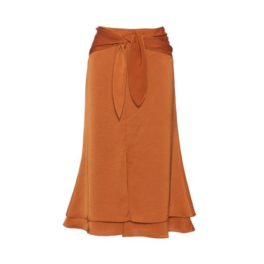 vimage纬漫纪优雅百搭半身裙中长款适合胯大腿粗的裙子夏V1106712 商品图4