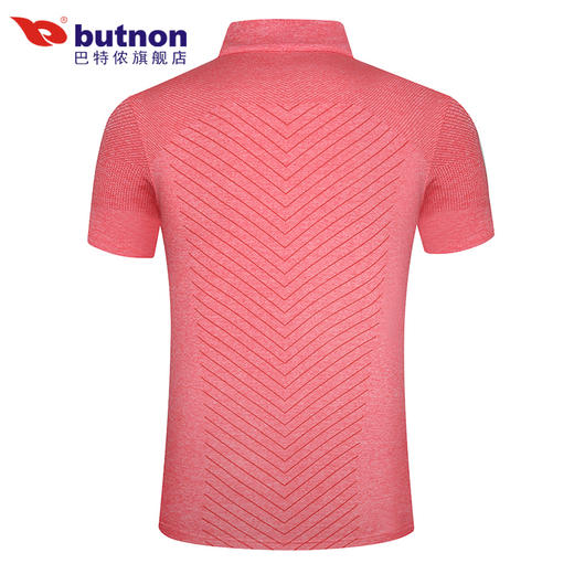 特9105巴特侬 butnon 2019夏季新品运动t恤男翻领短袖大码宽松上衣polo衫透气吸湿 商品图6