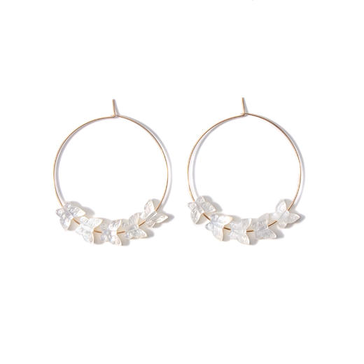 北京仓｜Ruebelle-Butterfly Hoop-耳环［美国设计师］ 商品图0