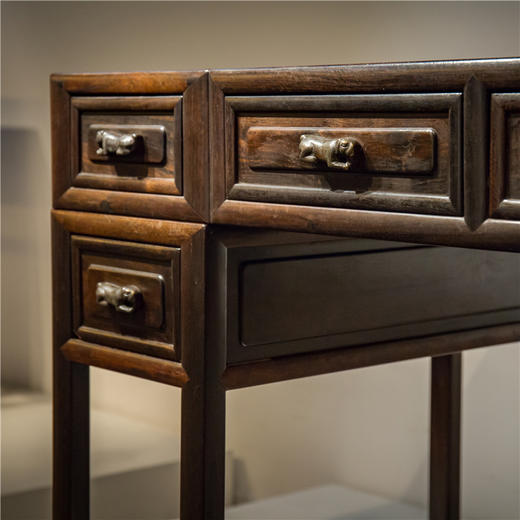 清中 紫檀褡裢式书桌 商品图3