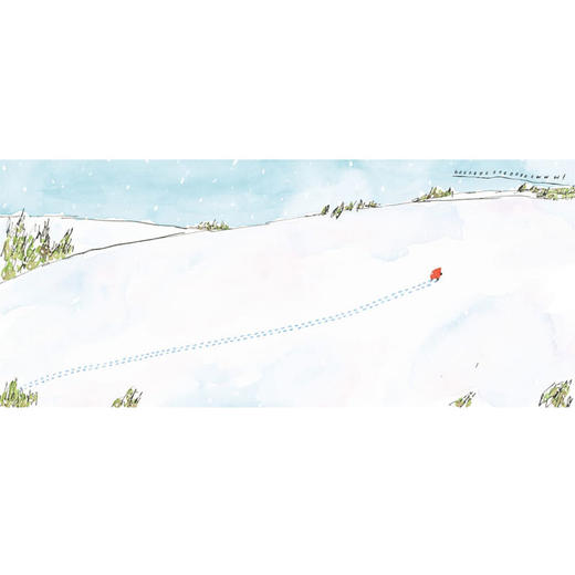 【中商原版】凯迪克：我遇见了一只小灰狼 英文原版 Wolf in the Snow by Matthew Cordell 儿童绘本 获奖图书 2018年凯迪克金奖 商品图1