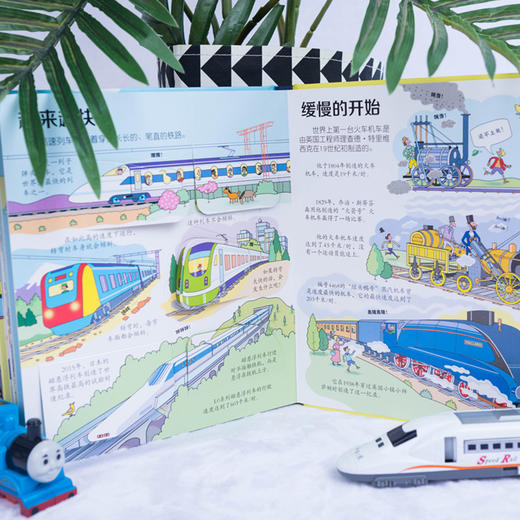 尤斯伯恩看里面（低幼版）·揭秘火车 3-6岁 科普百科启蒙教育畅销童书 儿童翻翻书 商品图7