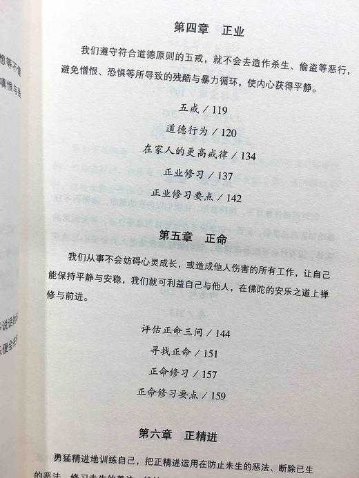 生命之书系列 八正道 通往快乐的八条正确途径 如何在日常生活中找到快乐的秘诀 关于佛陀离苦得乐的完整指导 商品图2