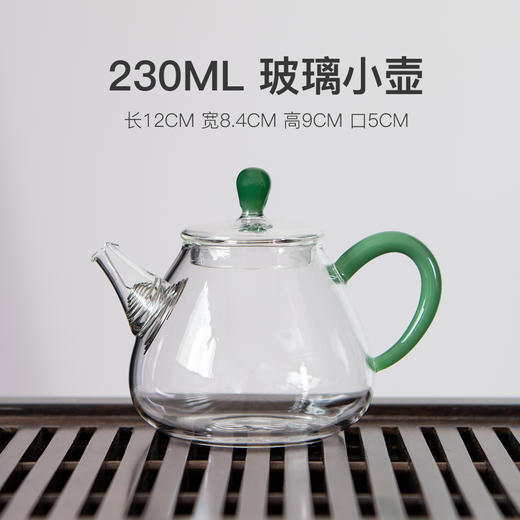 永利汇 泡茶壶小号功夫茶壶玻璃单壶过滤茶具家用一人用单人日式 商品图1