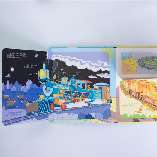 尤斯伯恩看里面（低幼版）·揭秘火车 3-6岁 科普百科启蒙教育畅销童书 儿童翻翻书 商品图5