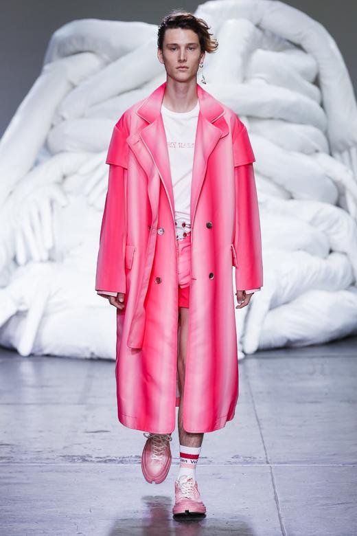 FENG CHEN WANG BUTTED SEAM SLOGAN SWEATSHIRT FS07SWE301 商品图0