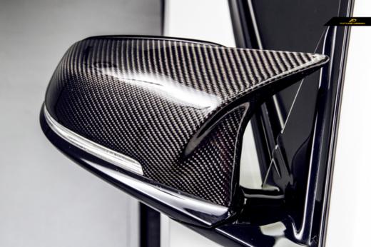 BMW宝马F30 F35 3系/F20 1系 替换式 干碳 后视镜壳 商品图0