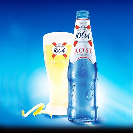 1664玫瑰红啤酒瓶装330ml*24/330ml*6 商品图0