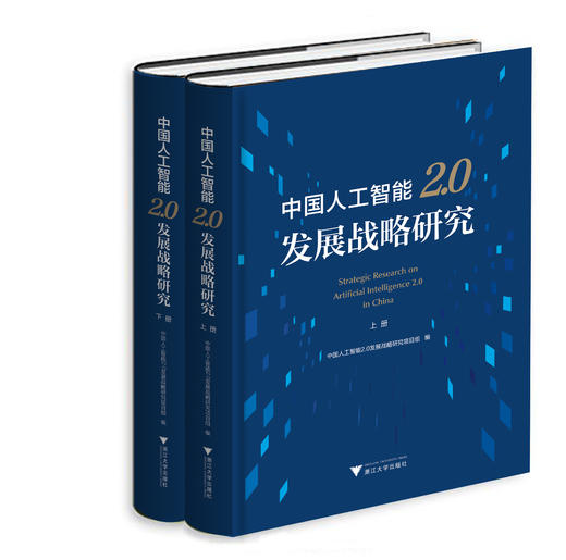 中国人工智能2.0发展战略研究(上下)(精)/中国人工智能2.0发展战略研究项目组/浙江大学出版社 商品图0