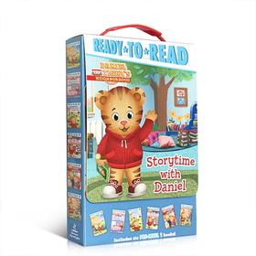 【中商原版】准备阅读预备级：老虎丹尼尔6册故事 英文原版 Ready-To-Read Pre-Level :Storytime With Daniel（6BOOKS) 儿童绘本