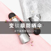 【瞬降8° 防晒新科技 钛银防晒指数UPF 50+ 远高于黑胶】钛银遮阳伞 迷你便携五折伞防紫外线防晒伞。 商品缩略图0