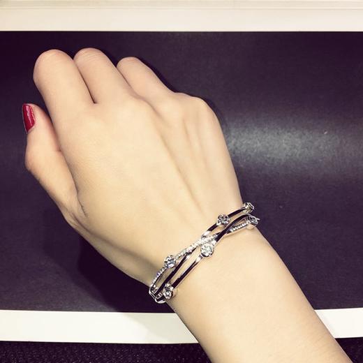 韩版热销交叉女士手镯时尚首饰气质手环TZW 商品图2